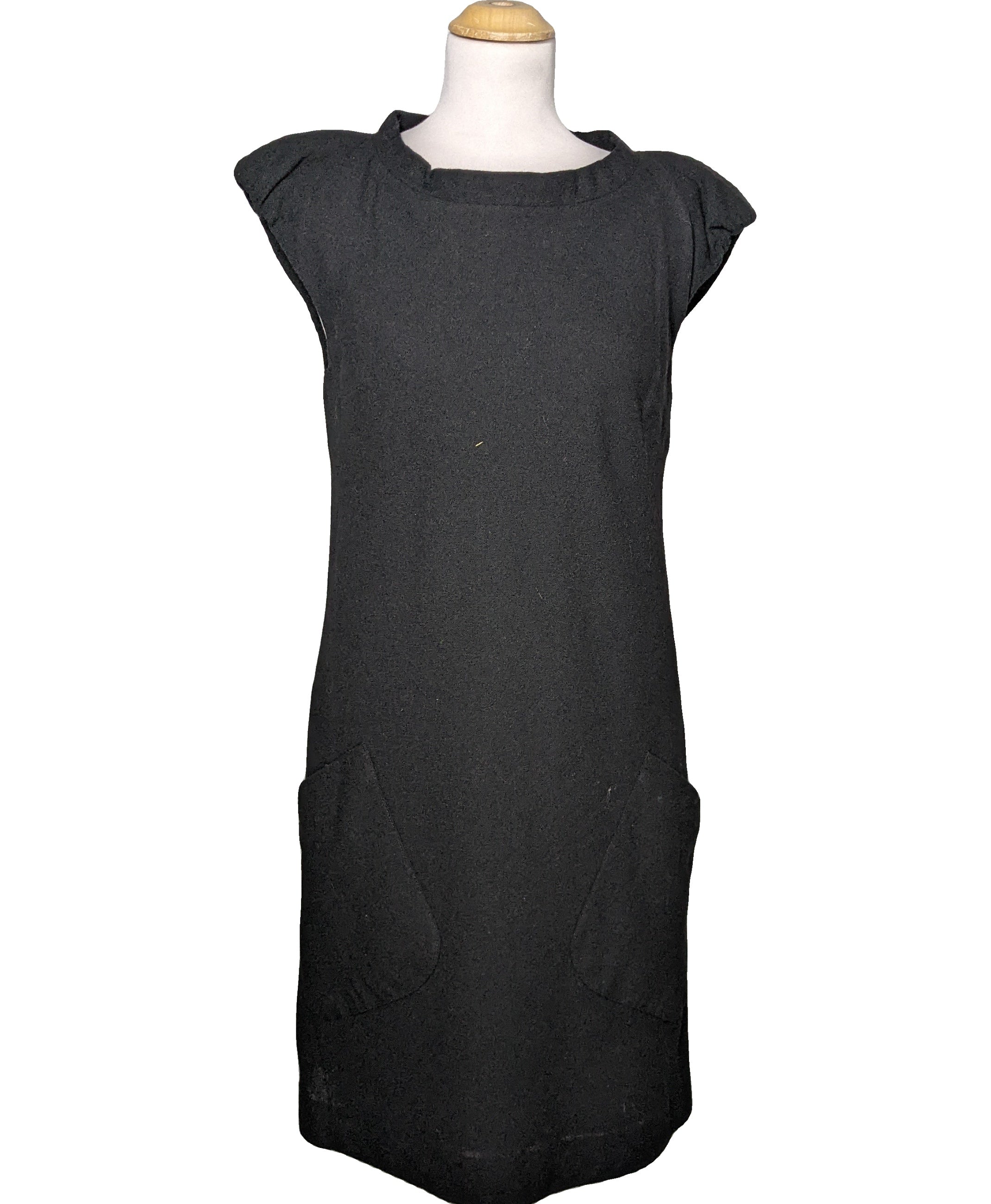 Robe KOOKAI Taille 38 Noire En Soie - Style Débardeur Marin, Quasi Neuve