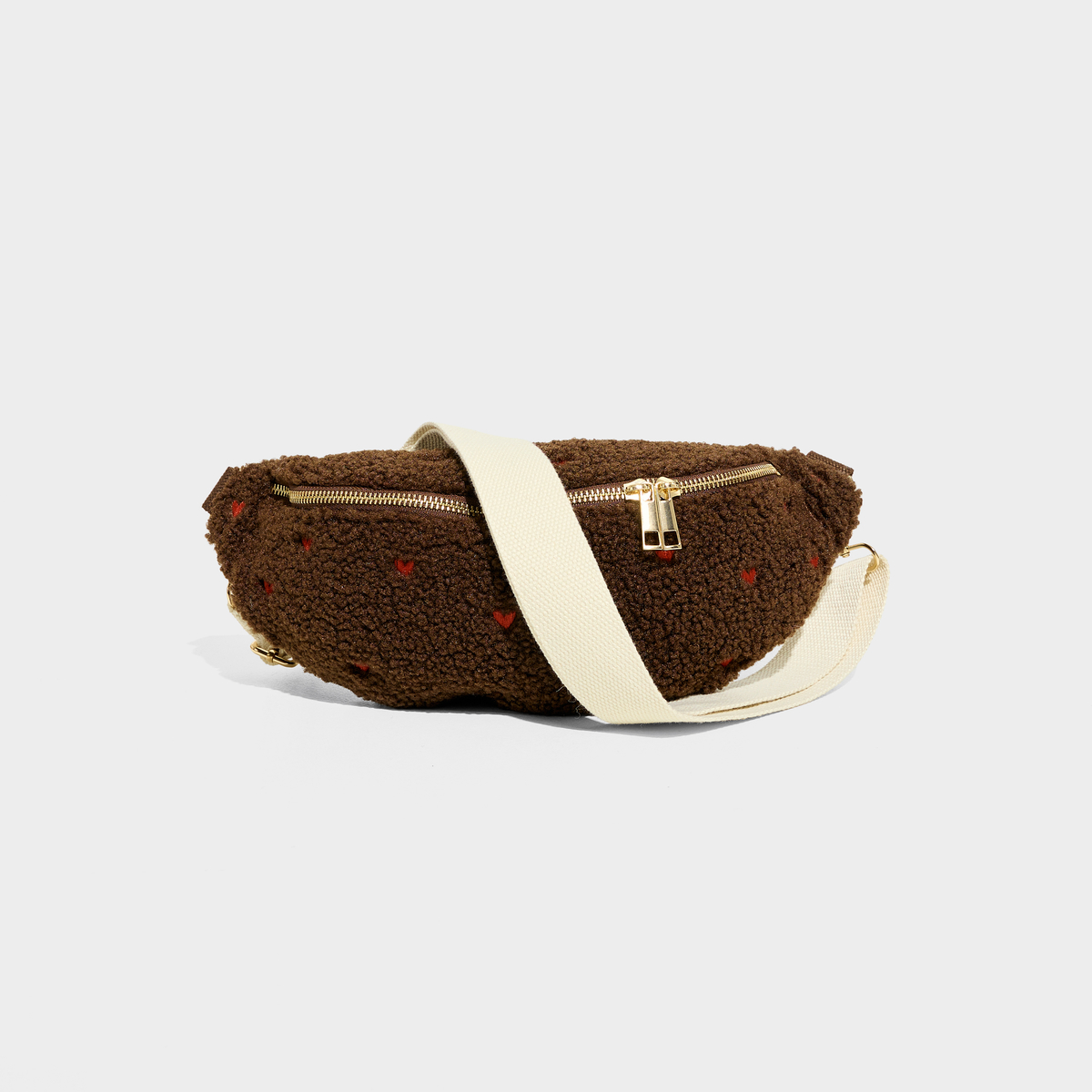 Sac banane moumoute cœur, GRAIN DE MALICE