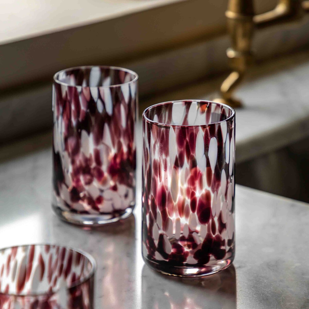 Set of 4 Confetti Hiball Glasses, ÉDITÉ