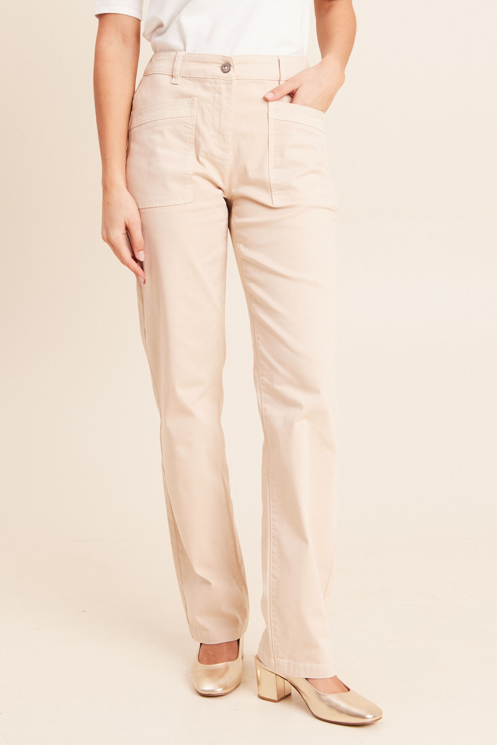 Pantalon coupe mom long, BREAL