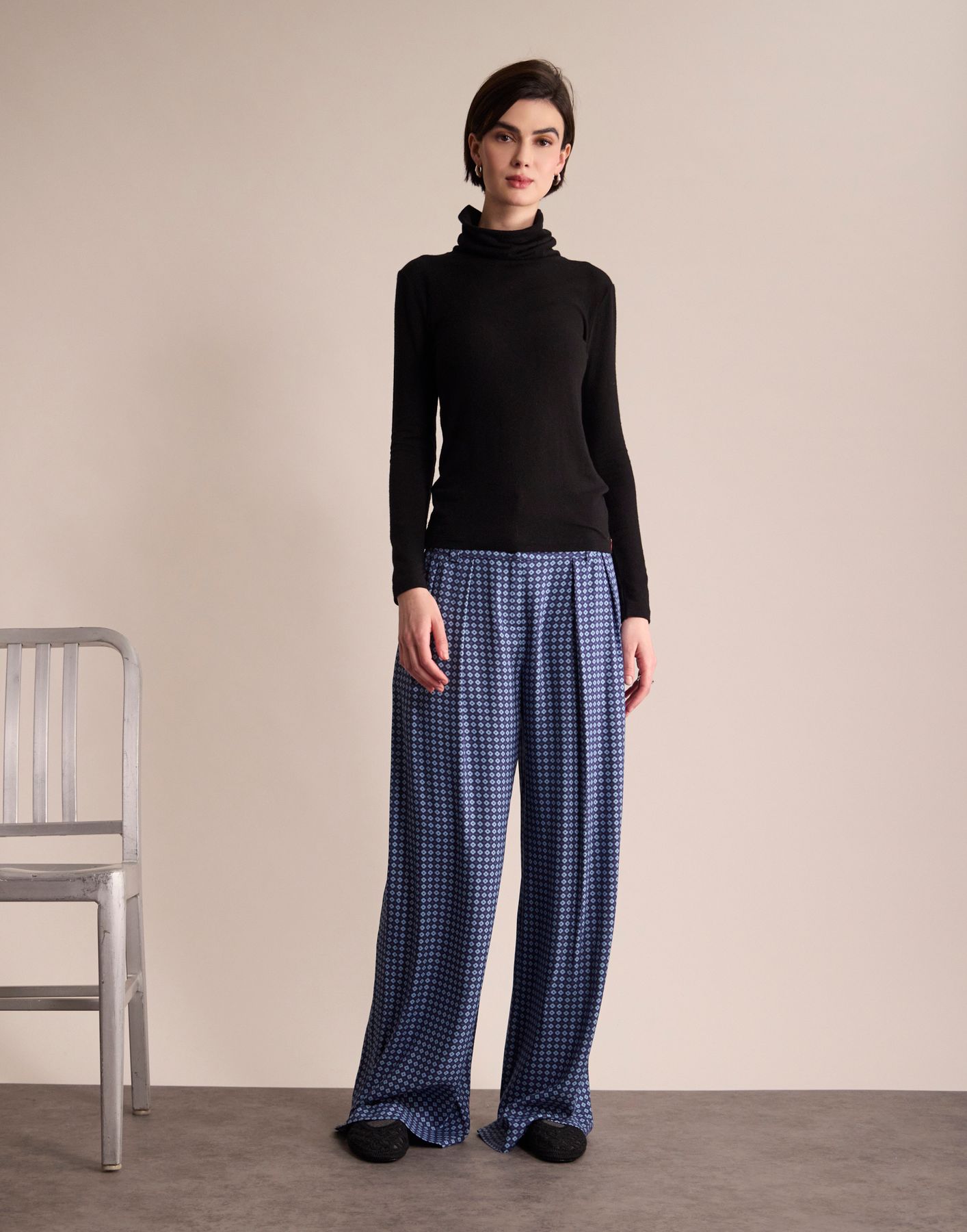 Pull col roulé Jade - INES DE LA FRESSANGE PARIS, INES DE LA FRESSANGE PARIS