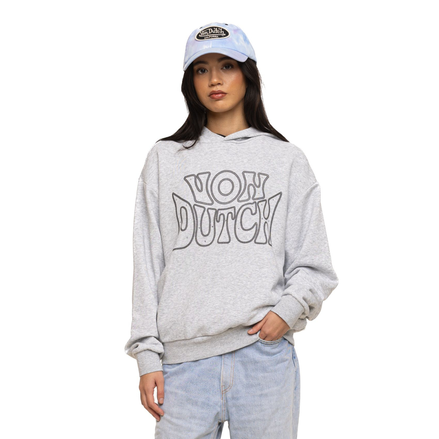 Sweatshirt à capuche CHAIN, VON DUTCH