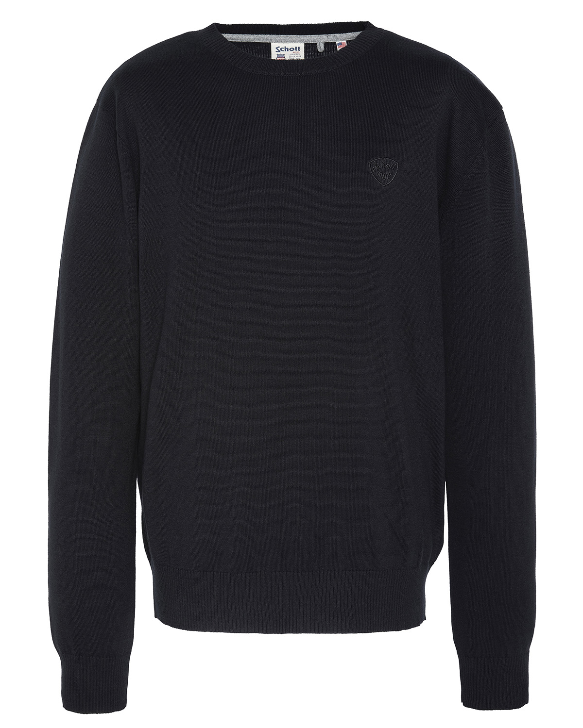 Pull fin col rond, SCHOTT