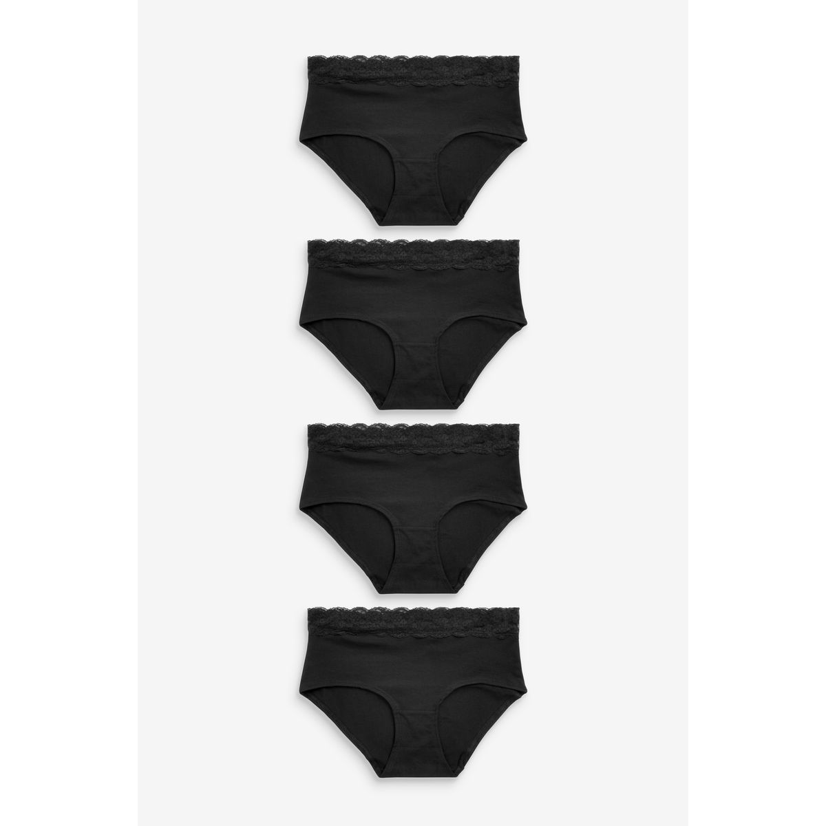 Culottes mi-hautes et dentelle, lot de 4, NEXT