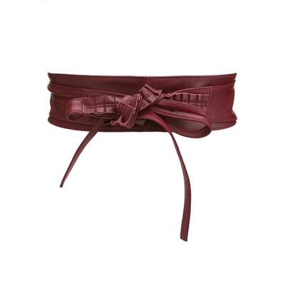 Leather Wide Obi Belt LA REDOUTE COLLECTIONS