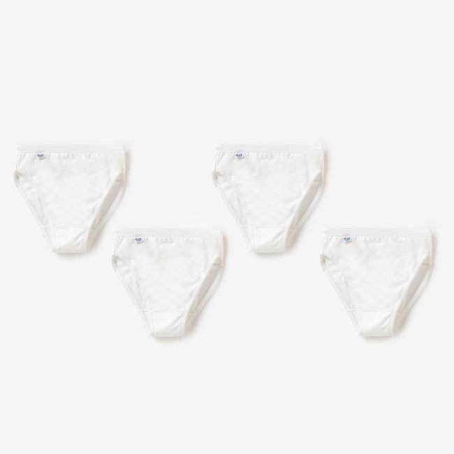 Pack of 4 Basic + Knickers in Cotton - SLOGGI