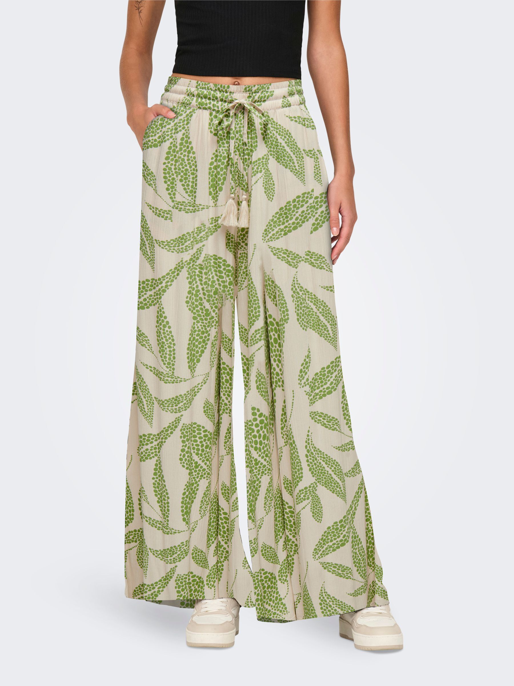 Pantalon À Jambe Large, JDY
