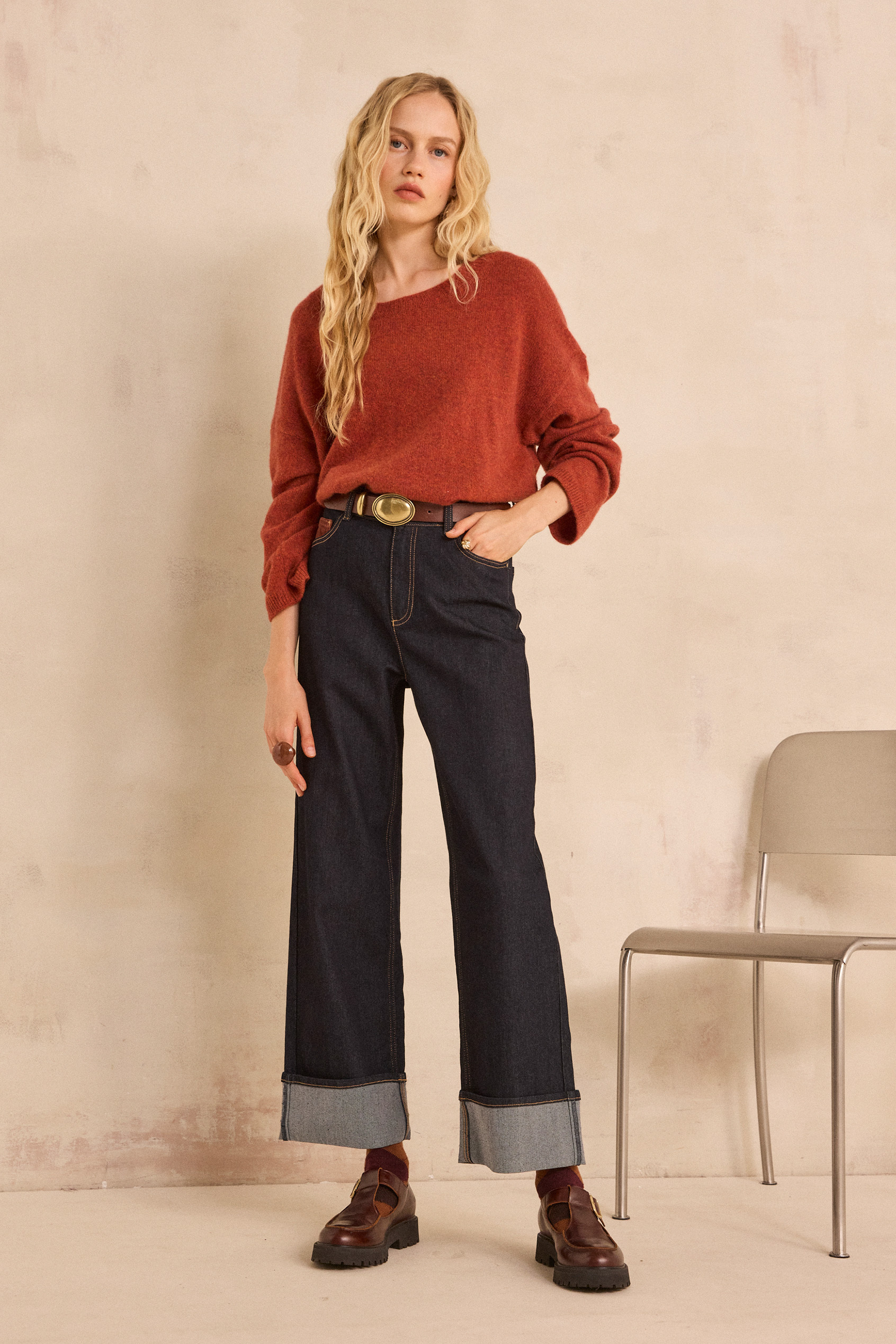 Jean droit cropped SCOTTY, Maison 123