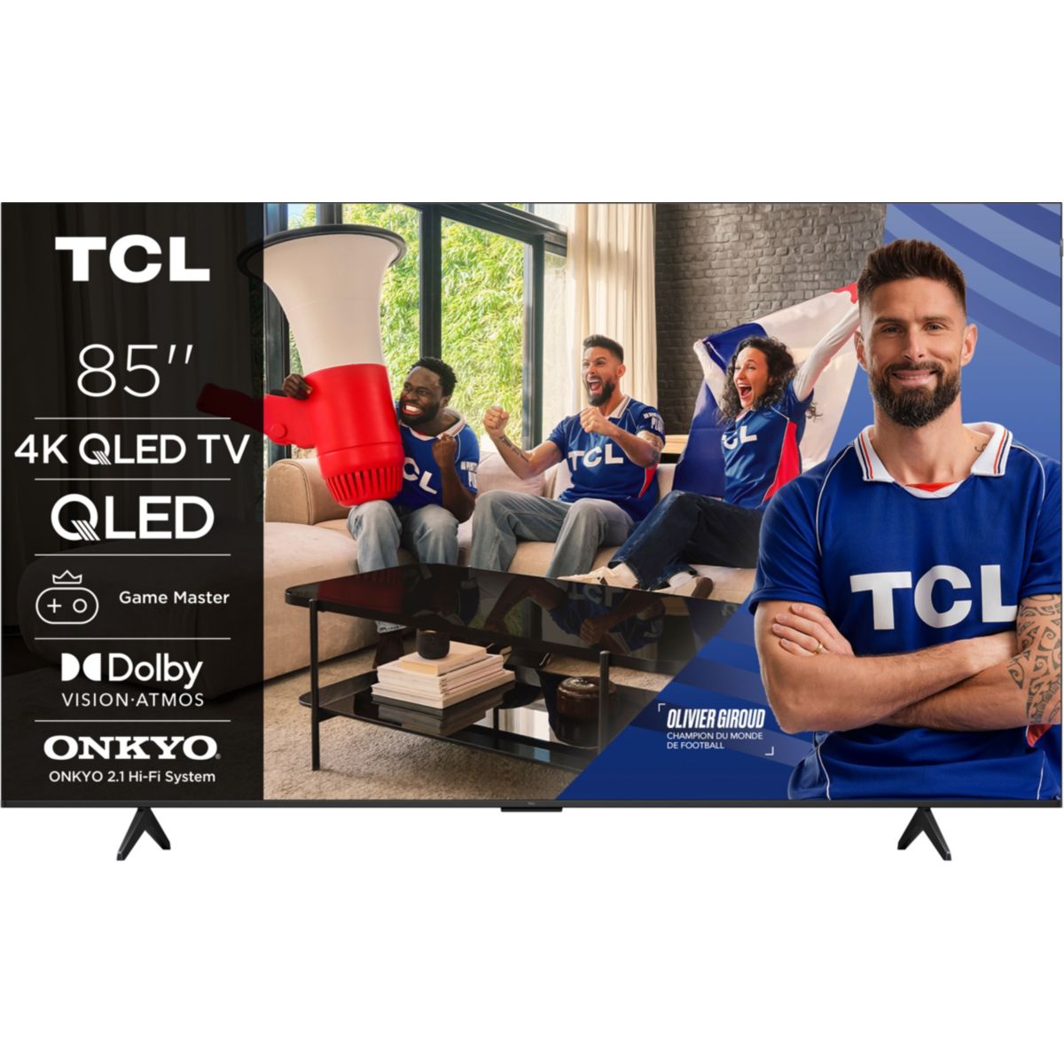 TV QLED 85P79L (2026) 85" (216 cm) 4K, TCL