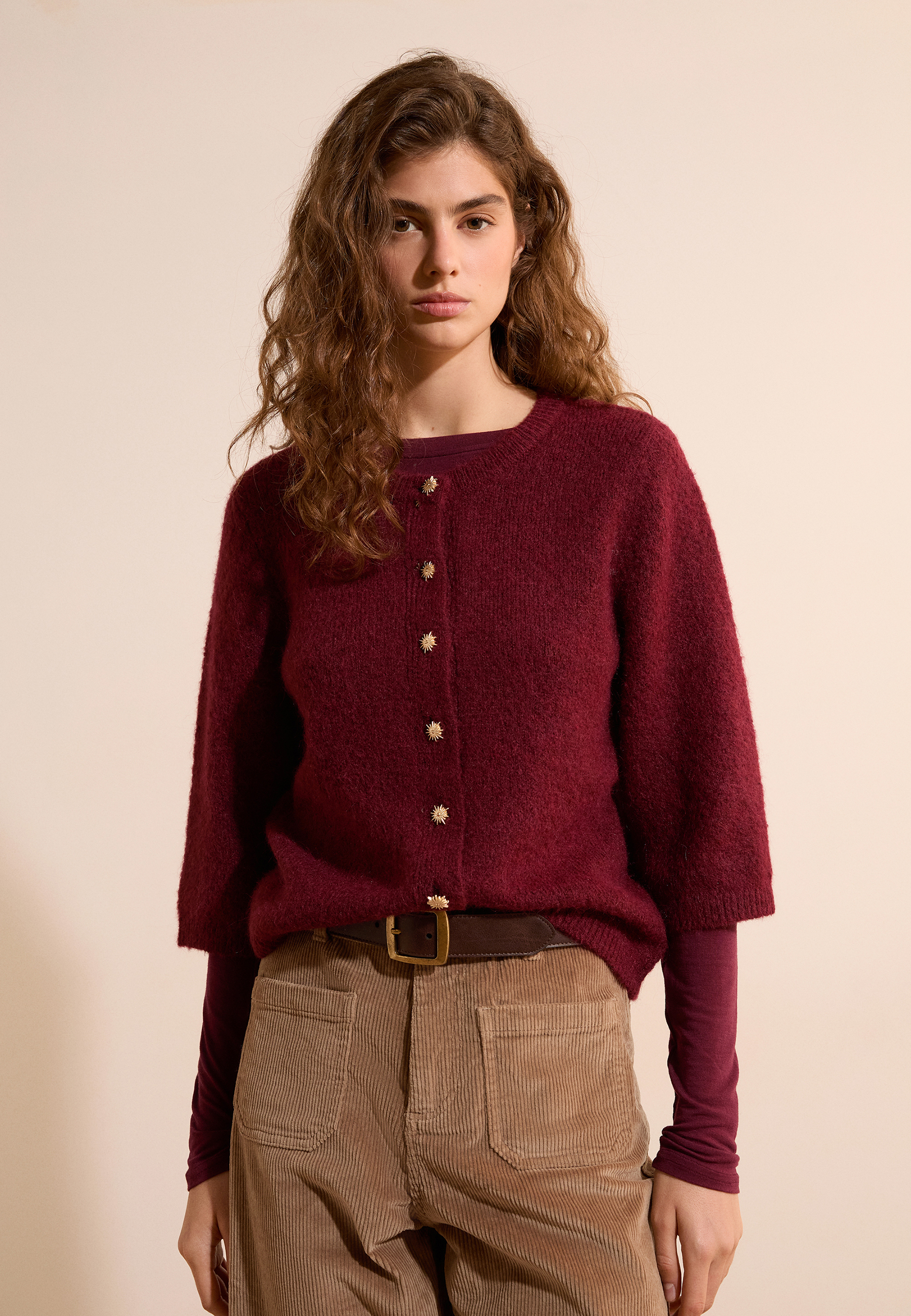 Pull cardigan avec laine STEVEN CARDI, ETAM