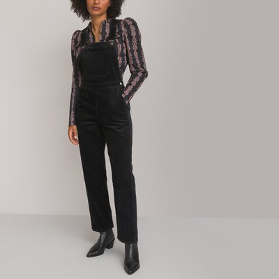 Needlecord Dungarees, Length 27.5" LA REDOUTE COLLECTIONS