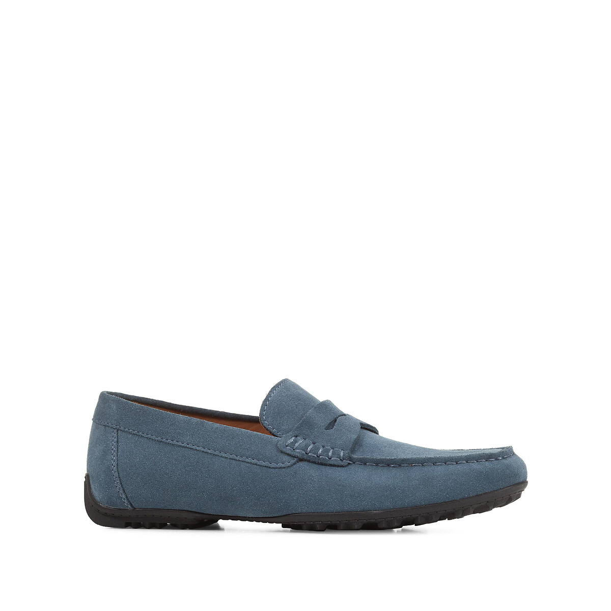 GEOX Mocasines de piel transpirables Kosmopolis + Grip