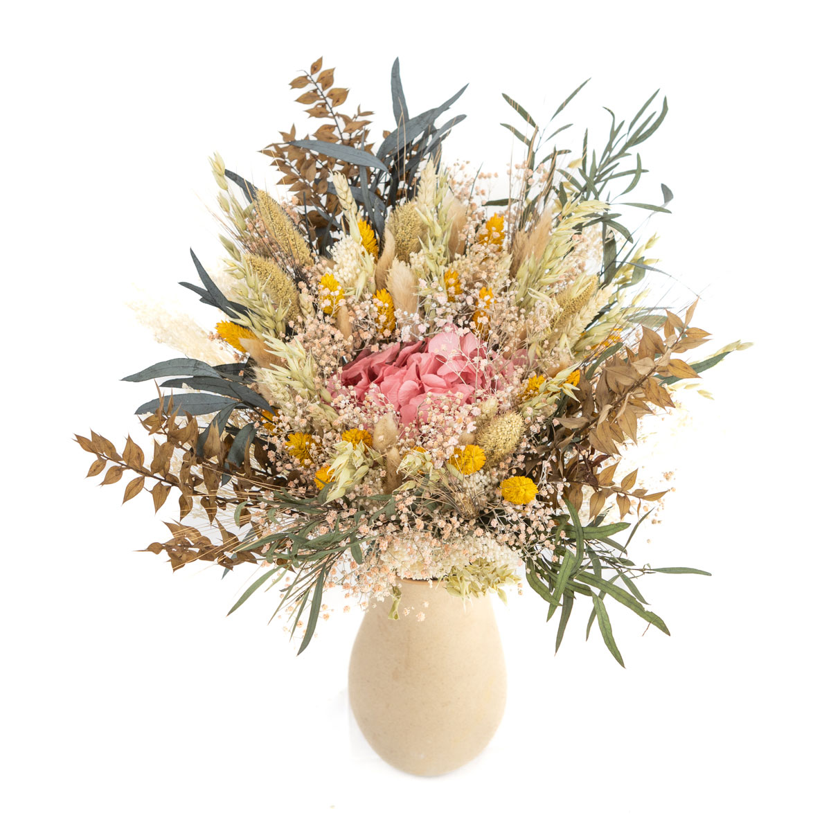 Bouquet de fleurs séchées M EMMA, RECONCILIATION VEGETALE