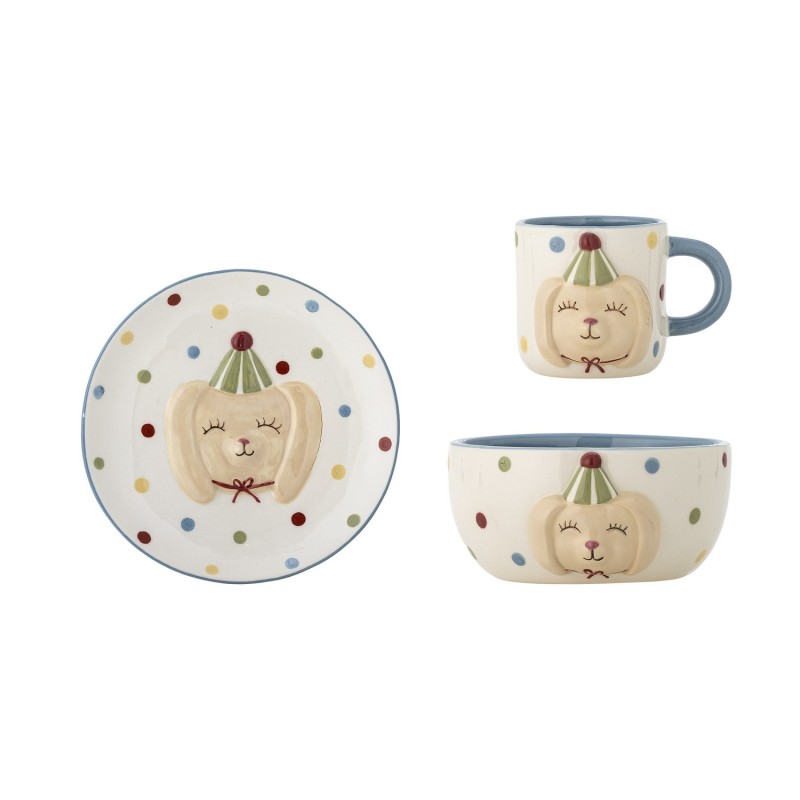 Vaisselle pour enfant PARTY set de 3, BLOOMINGVILLE