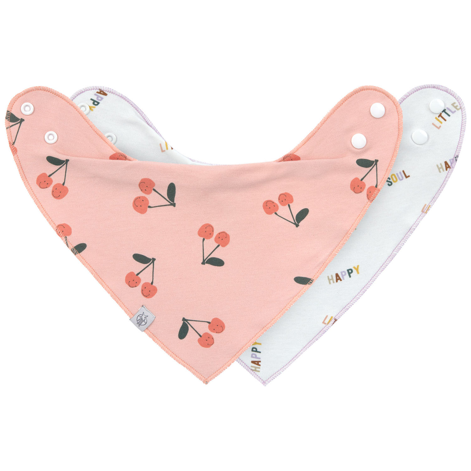 Lot de 2 bavoirs bandanas, LASSIG