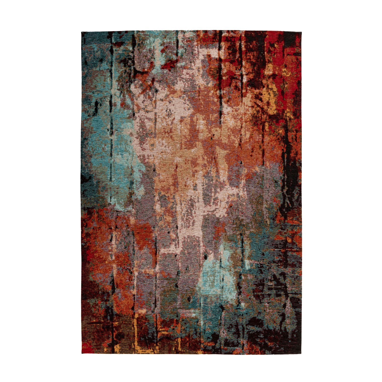 Tapis tissé rectangulaire, PRIMAVERA, RECOLLECTION
