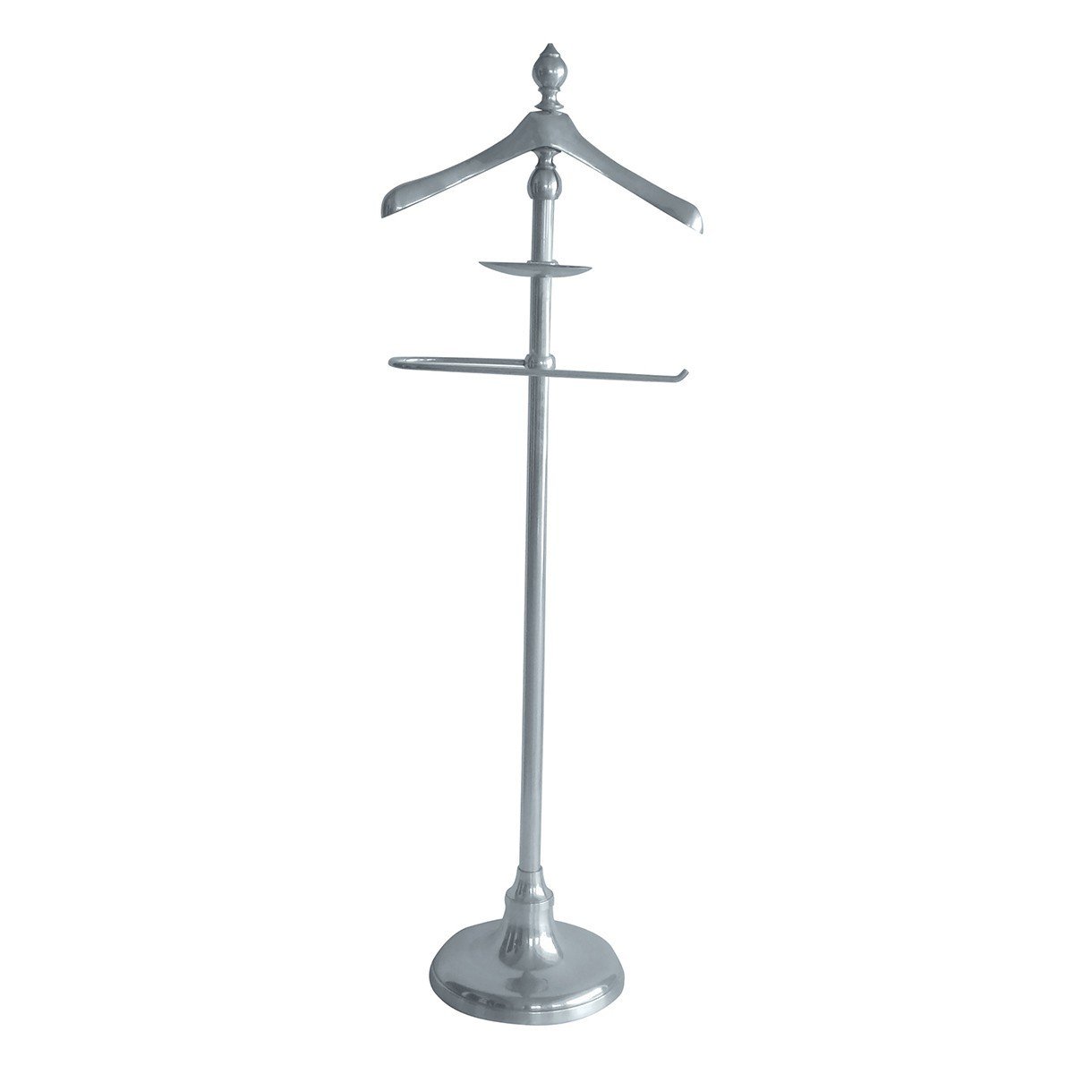 Valet de chambre en laiton argenté, SIGNATURE