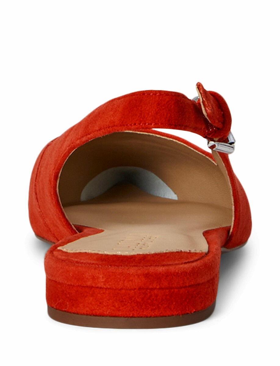 Lauren Ralph Lauren Bailarinas mary-jane de piel de ante Emellie — foto 3
