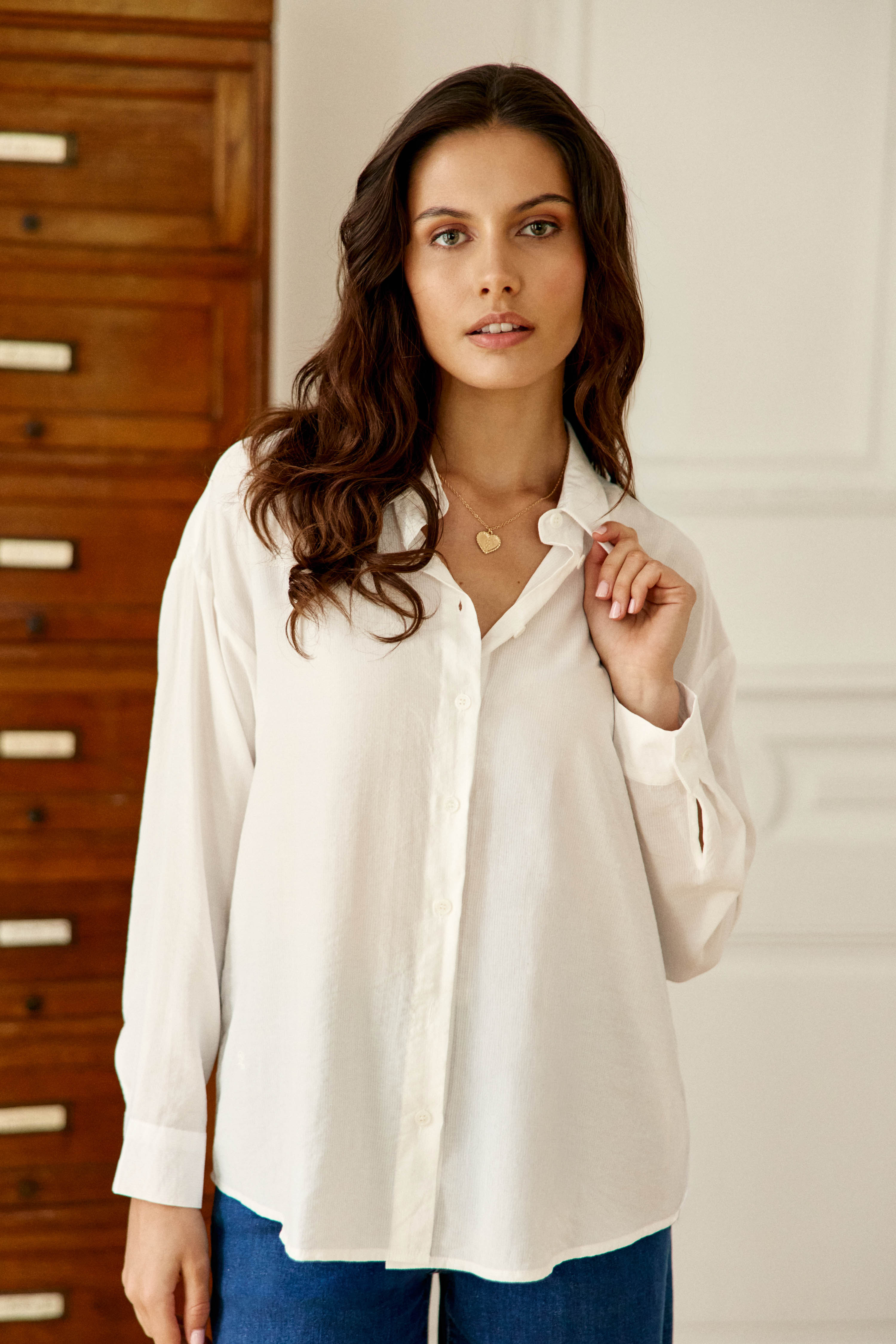 Chemise uni CLONYA, LA PETITE ETOILE