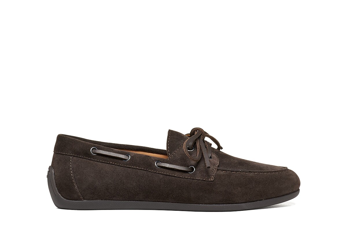 GEOX Zapatos náuticos de ante ADDISSE