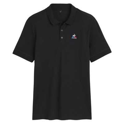 Essential Cotton Polo Shirt with Short Sleeves LE COQ SPORTIF