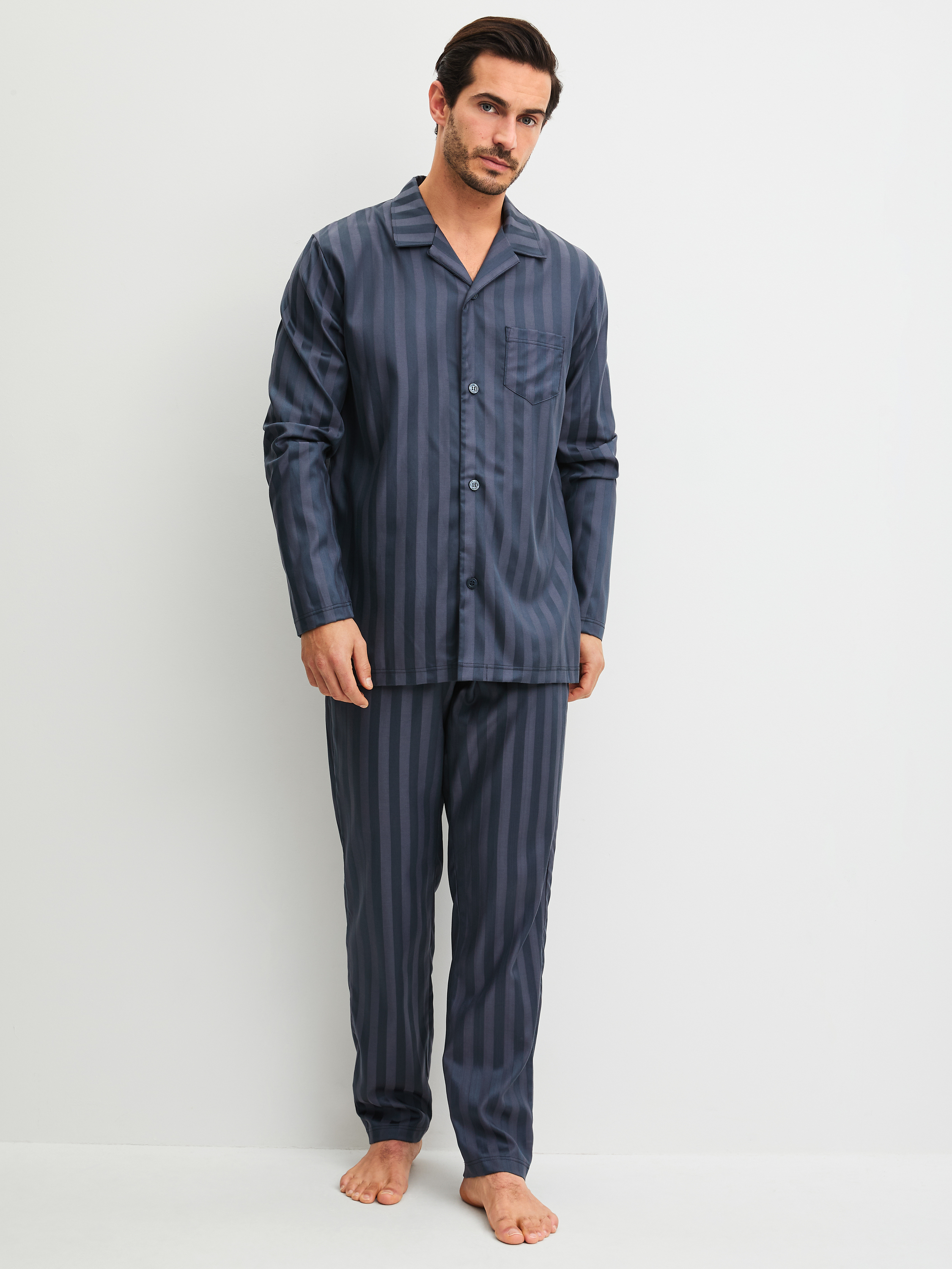 Pyjama, longue manches longues Viscose RELAX LUX, CALIDA