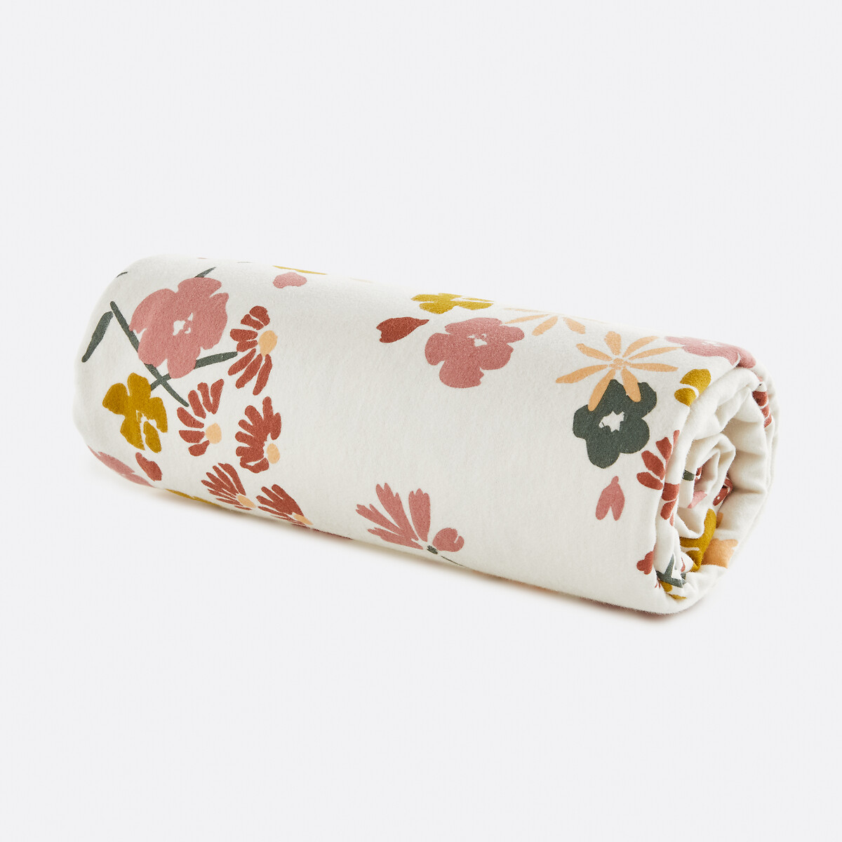 LA REDOUTE INTERIEURS Hoeslaken katoenen flanel omslag 25 cm, Rosine