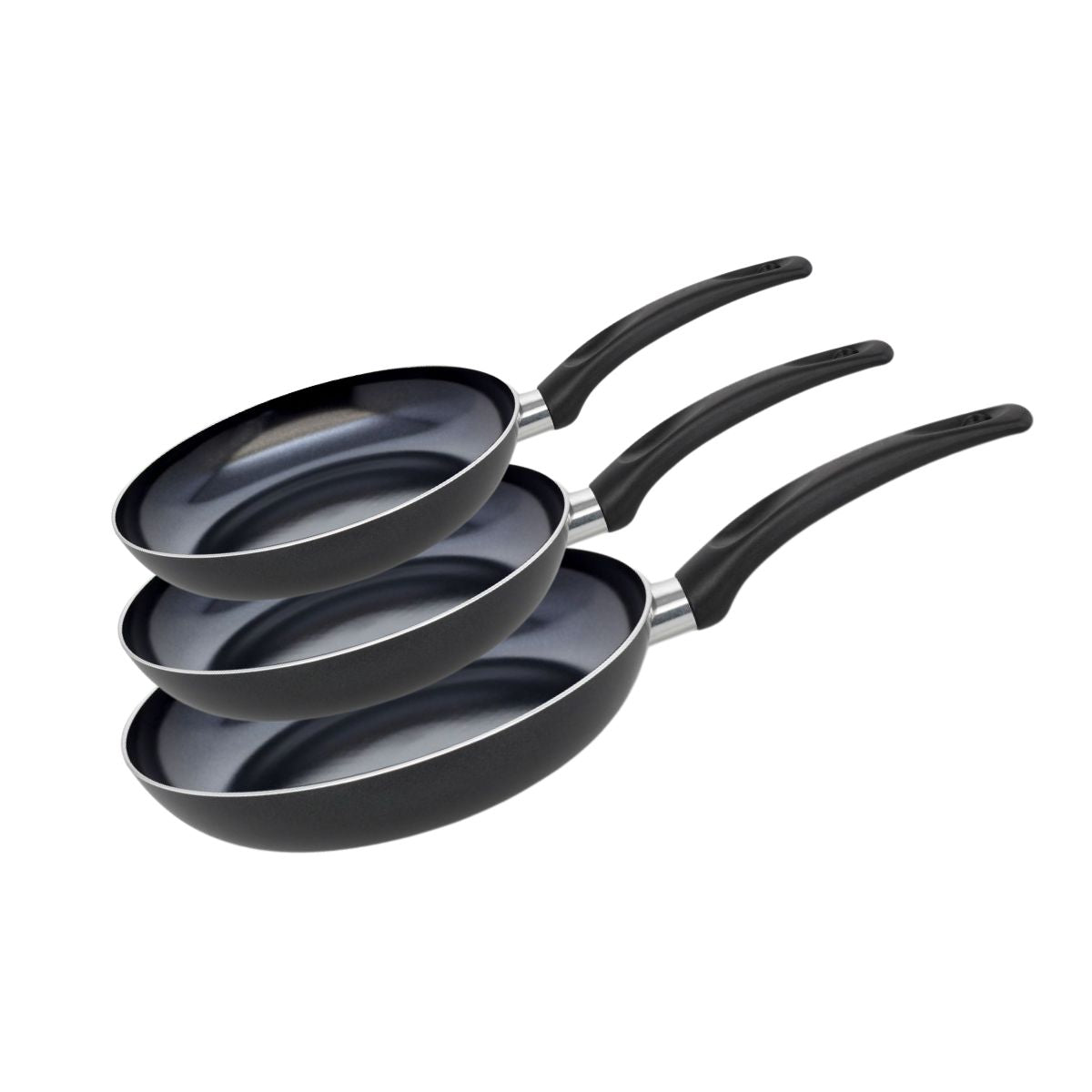 Lot 3 poêles de cuisson avec revêtement céramique sans PFAS, ELO