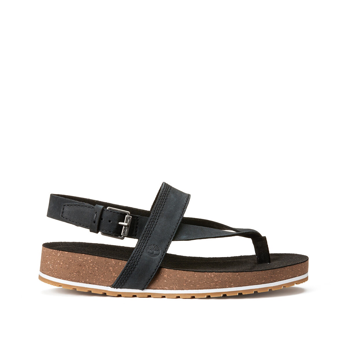 Sandales cuir malibu waves thong noir Timberland La Redoute