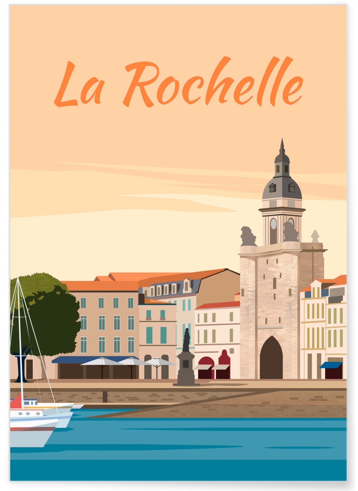 Affiche ville La Rochelle 2, L'AFFICHERIE