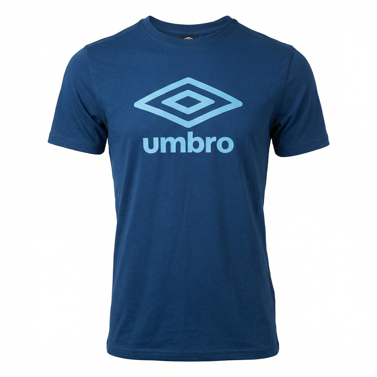T-shirt bleu junior col rond, UMBRO