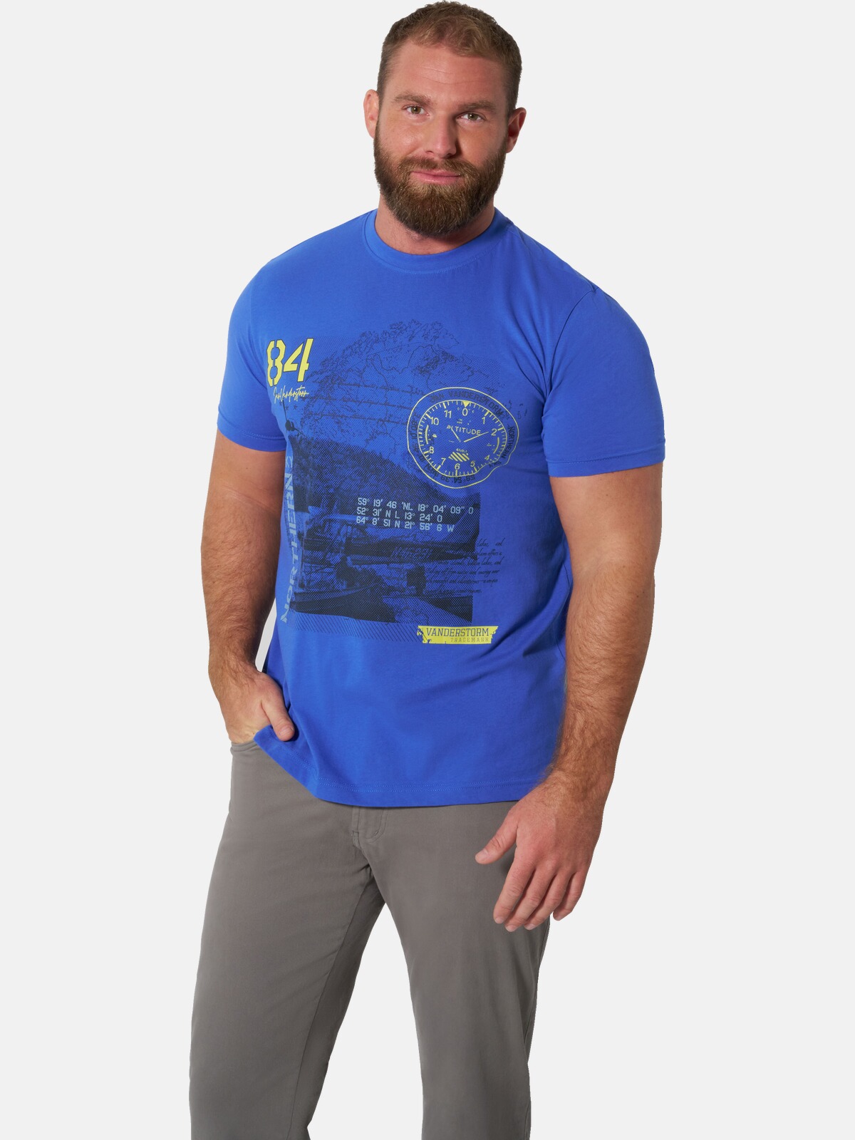 Lot de 2 T-shirts ODDUR, JAN VANDERSTORM