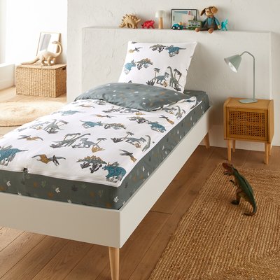Austin Dinosaur 100% Cotton Bed Set with Duvet LA REDOUTE INTERIEURS