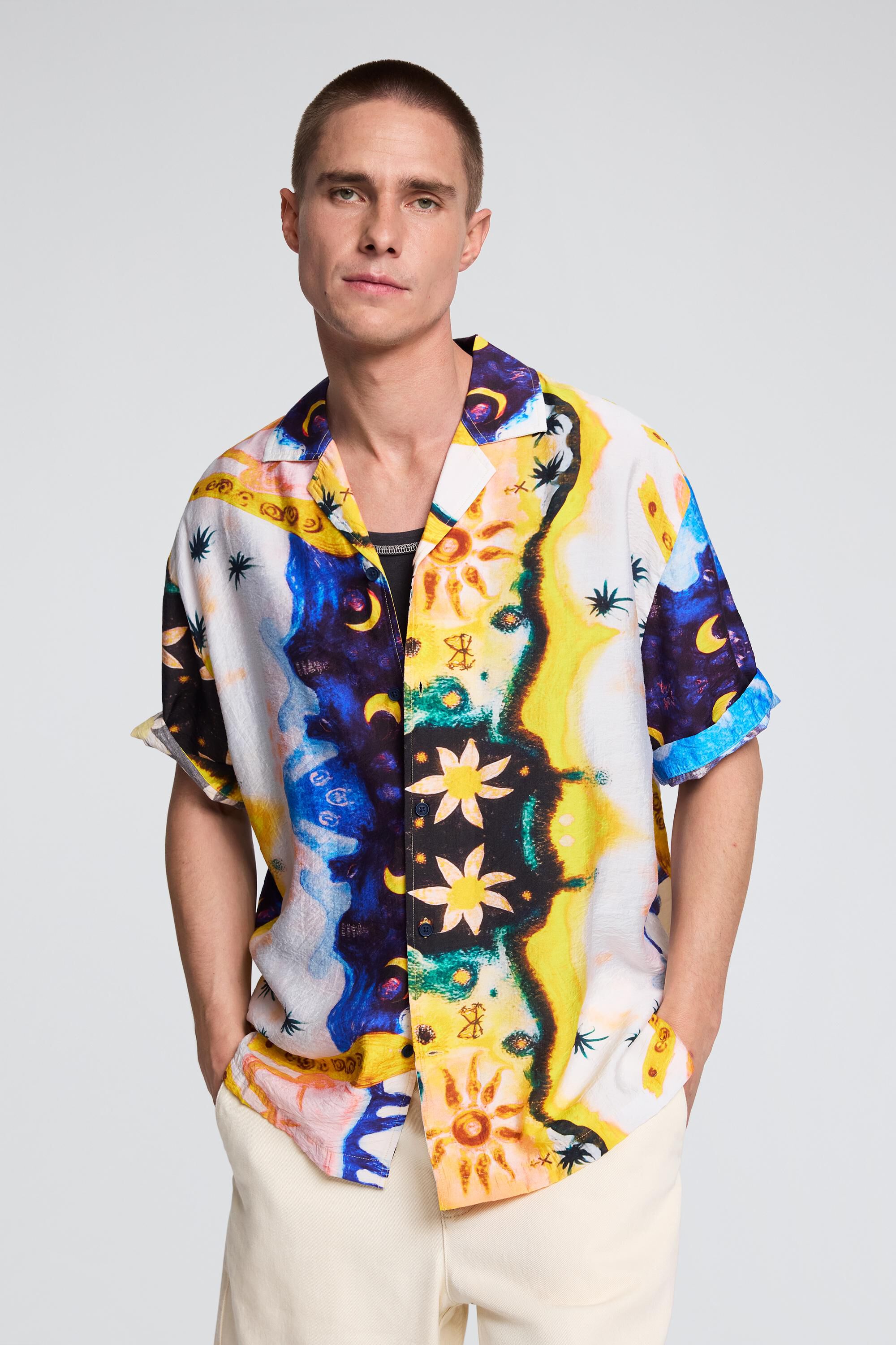 Chemise imprimée cosmos, DESIGUAL