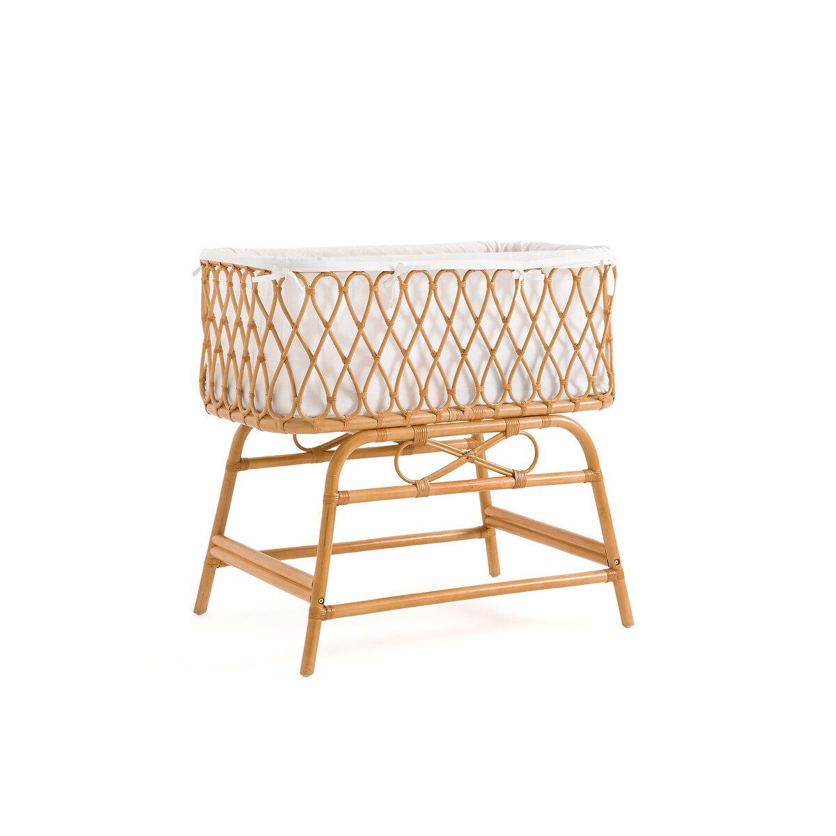 Baby rattan bassinet hotsell