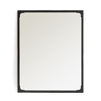 Rechthoekige spiegel. industrieel metaal 80x100 cm, Lenaig LA REDOUTE INTERIEURS