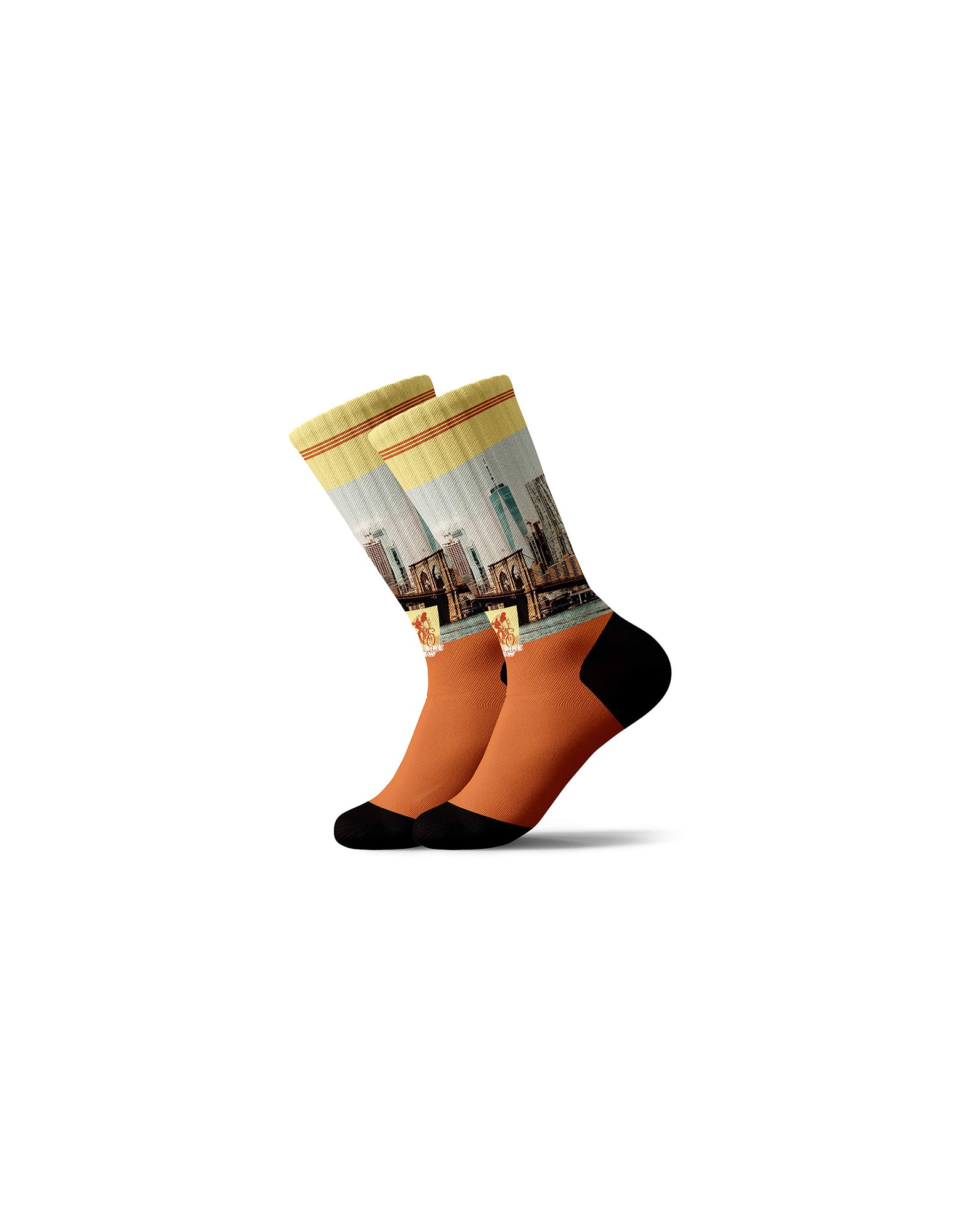 CHAUSSETTES SUBLIMÉES LONGBIKECR, PULLIN