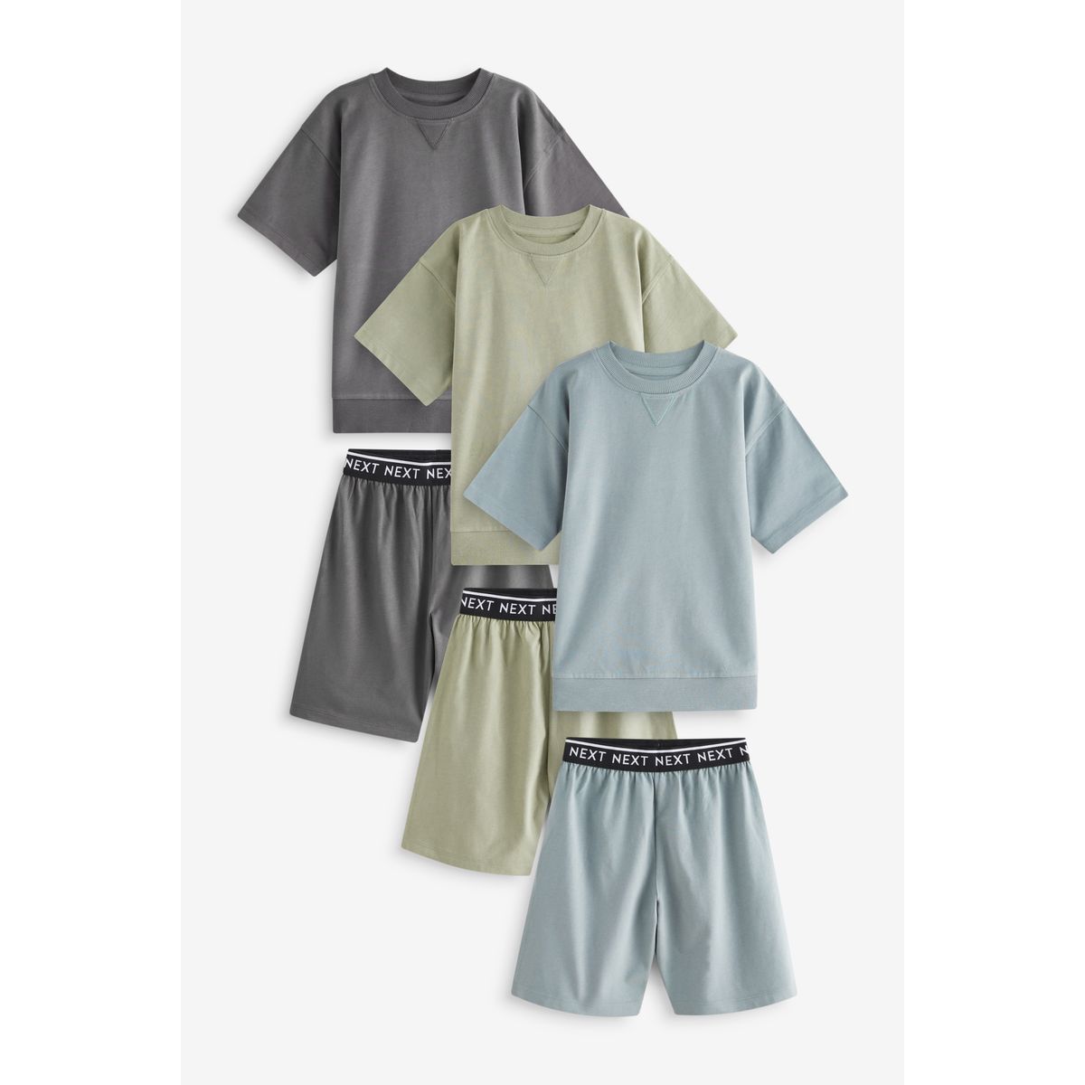 Pyjama short, lot de 3, NEXT