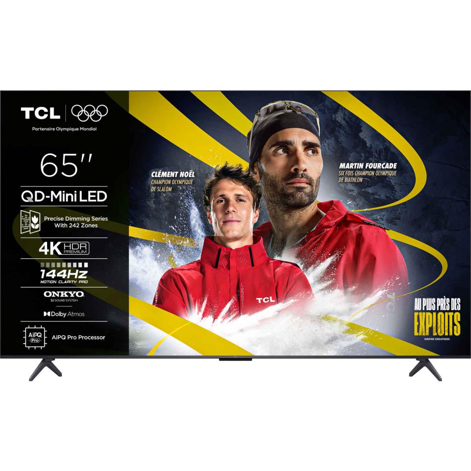 Televiseurs led de 65 pouces 65C6K, TCL