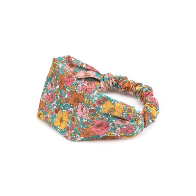 Floral Print Cotton Headband LA REDOUTE COLLECTIONS