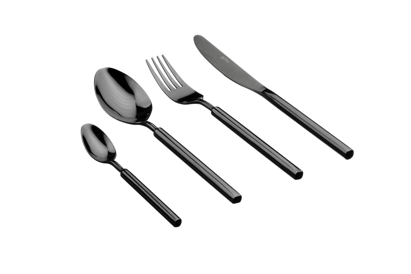 Lot de 24 ménagères en inox, NUDE, BJORN