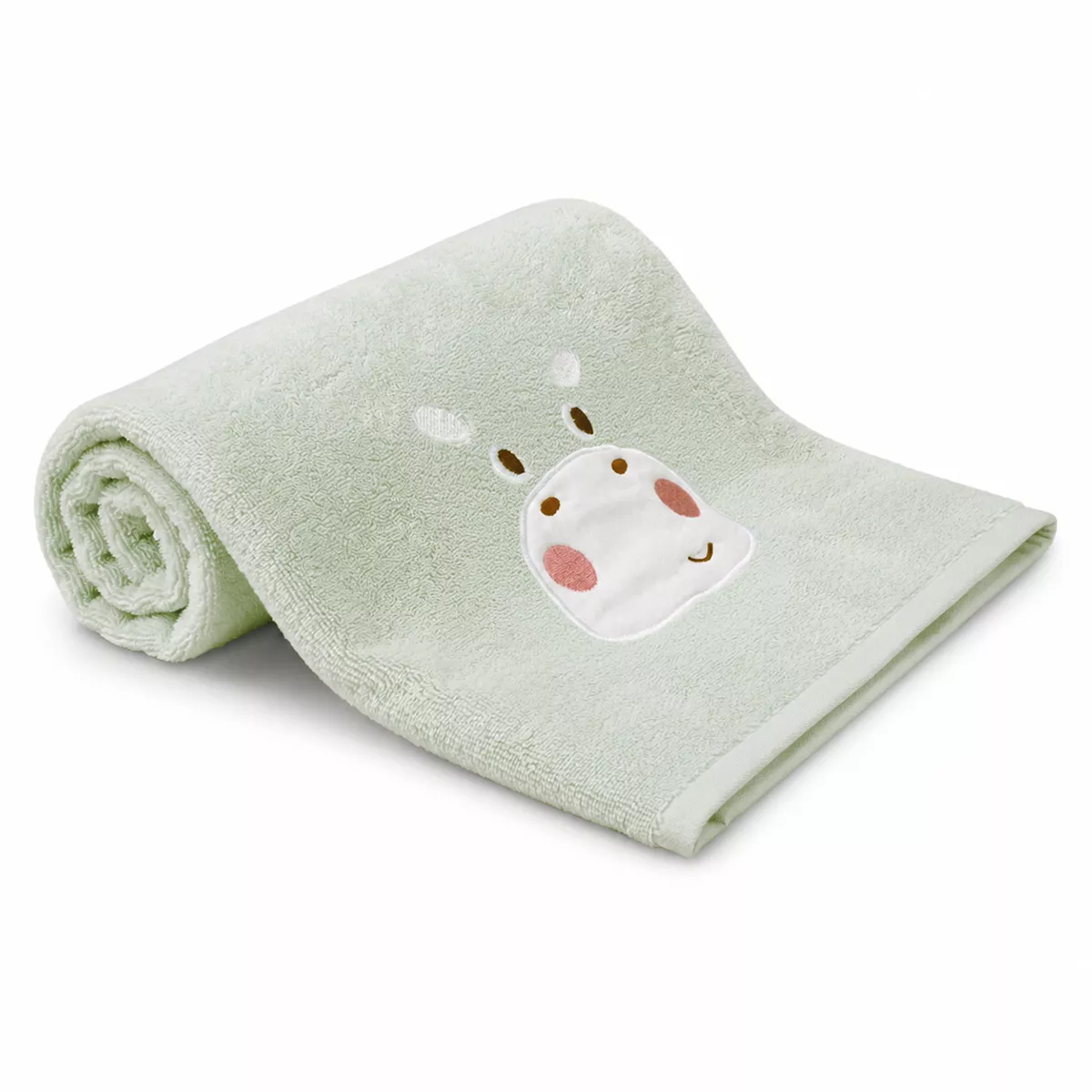 Drap de douche pur coton PETIT HIPPO, GARNIER THIEBAUT