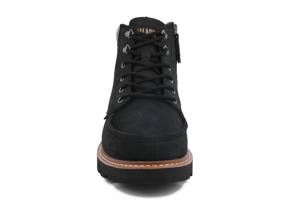 Palladium Botines de piel TROOPERLITES GRIT ZIP — photo 5