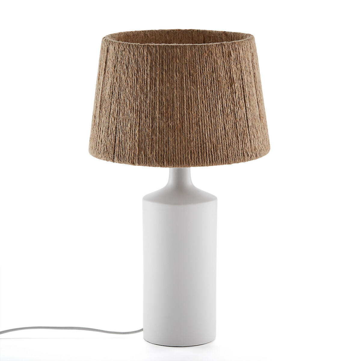 Yoru Ceramic and Hemp Table Lamp
