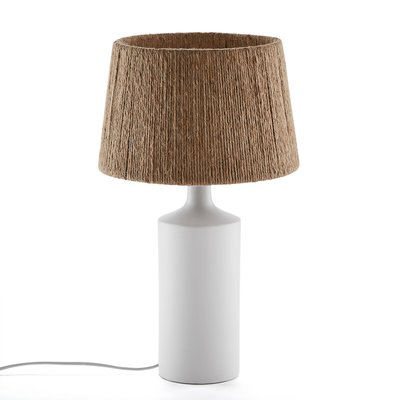 Yoru Ceramic and Hemp Table Lamp LA REDOUTE INTERIEURS