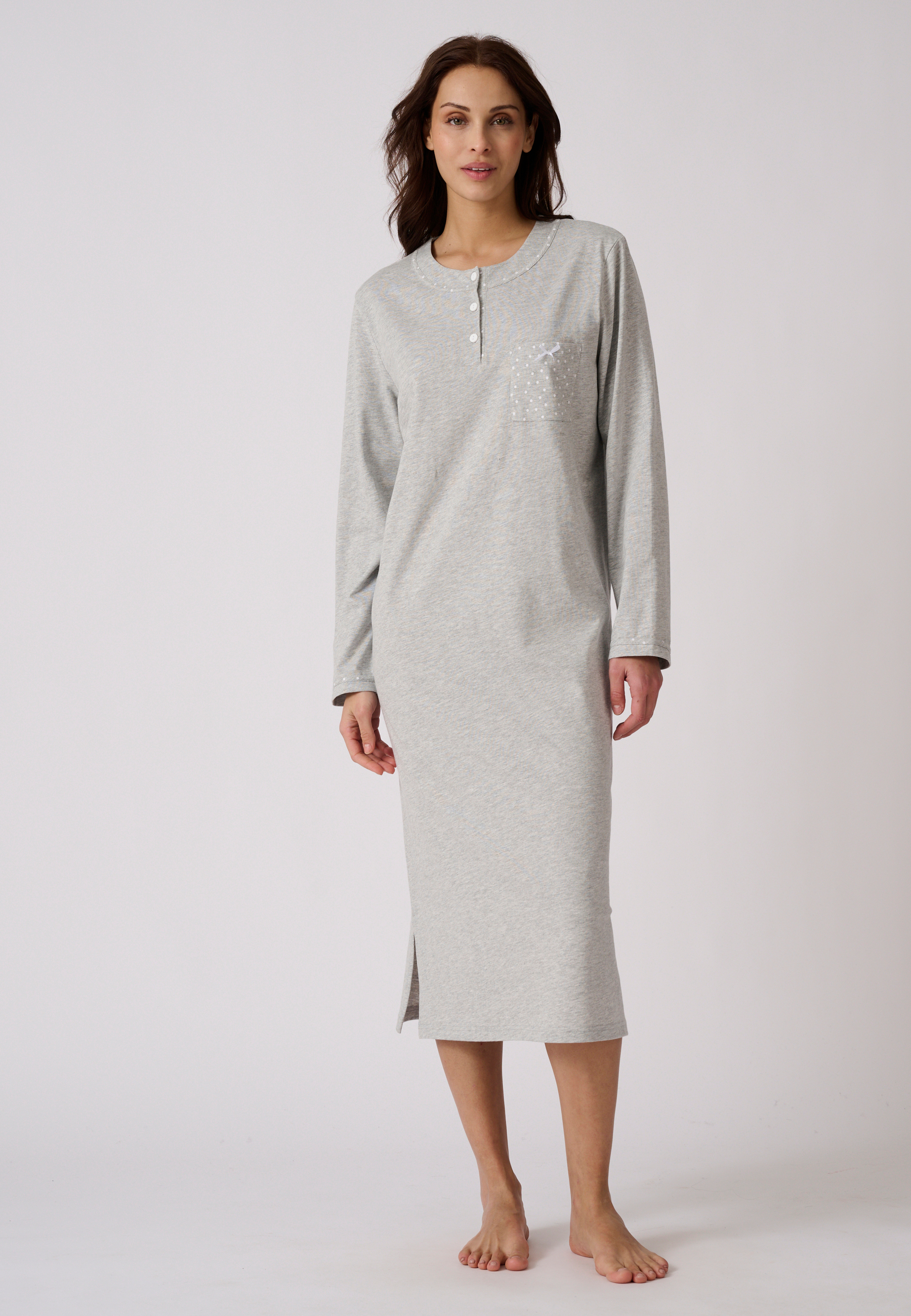 Liquette maille jersey, long 120 cm, DAMART