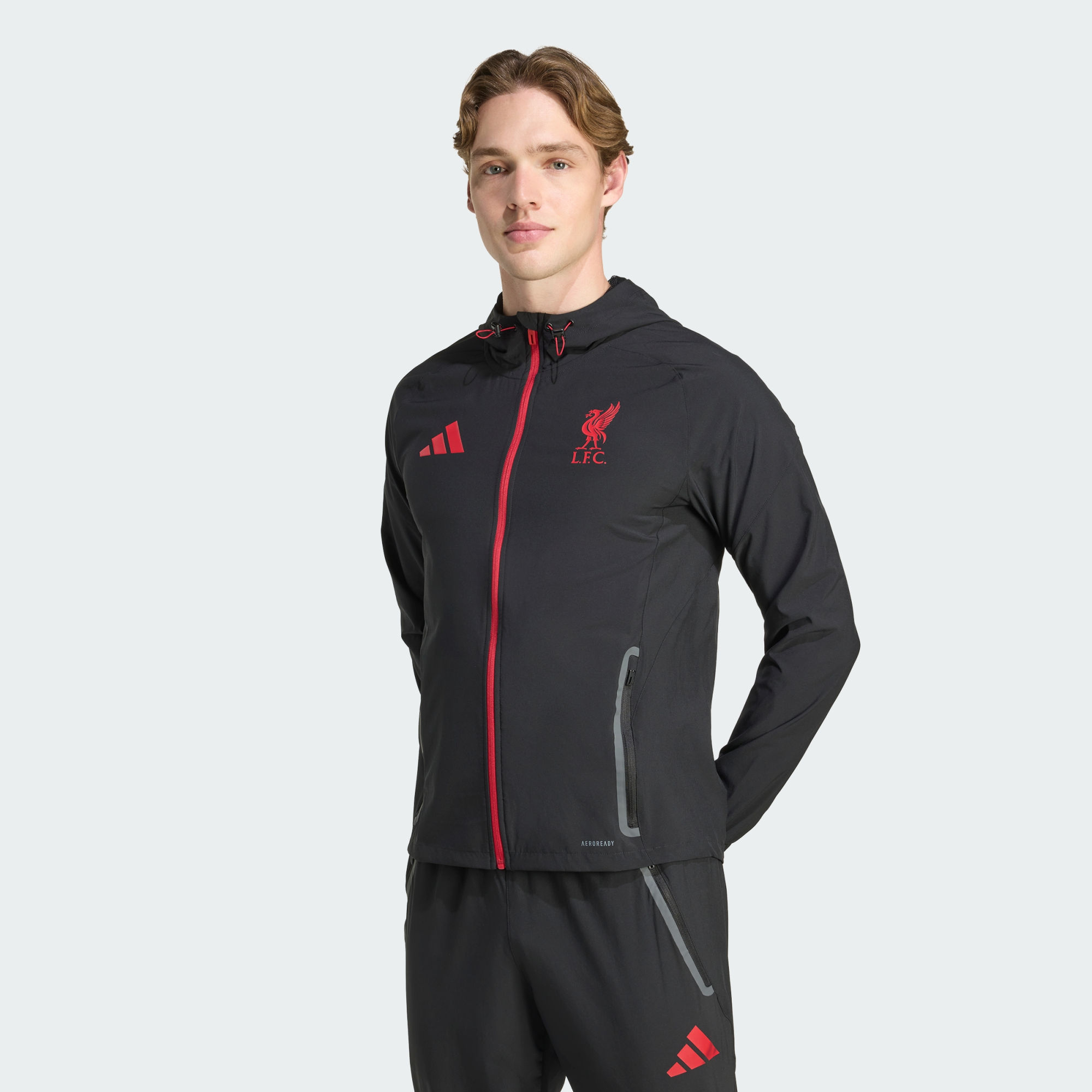 Veste De Voyage Liverpool Fc Tiro 25 Competition Vis Tech, adidas Performance