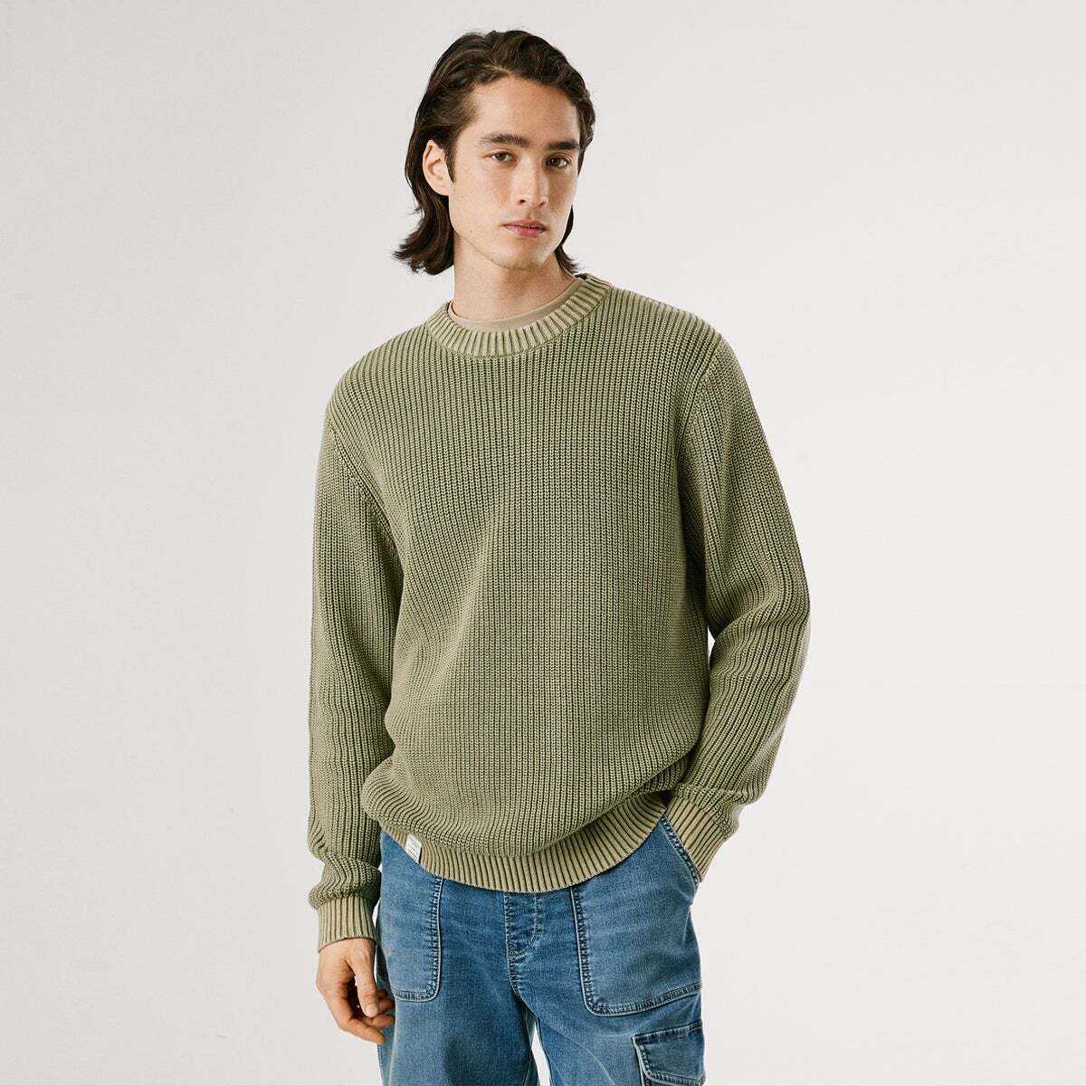 Pull Col Rond En Maille, PEPE JEANS