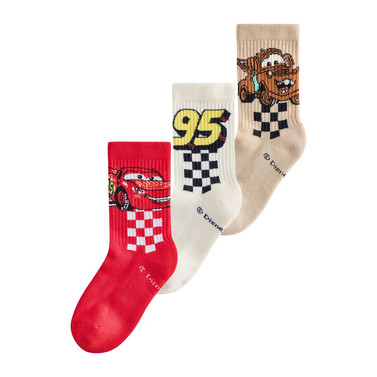 Chaussettes de sport en coton, 3 paires, NEXT