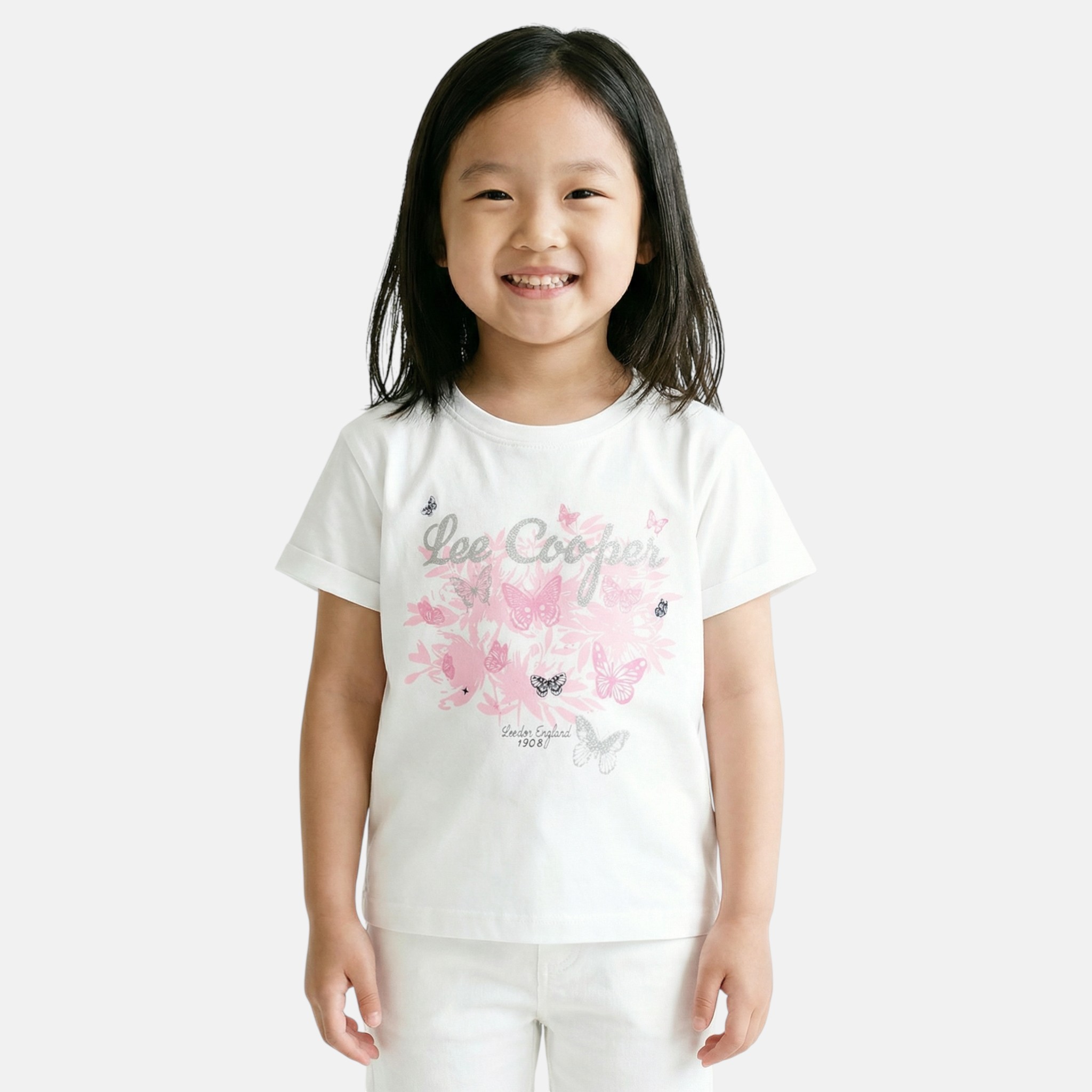 T-shirt manches courtes imprimé, col rond TEE TIME, LEE COOPER
